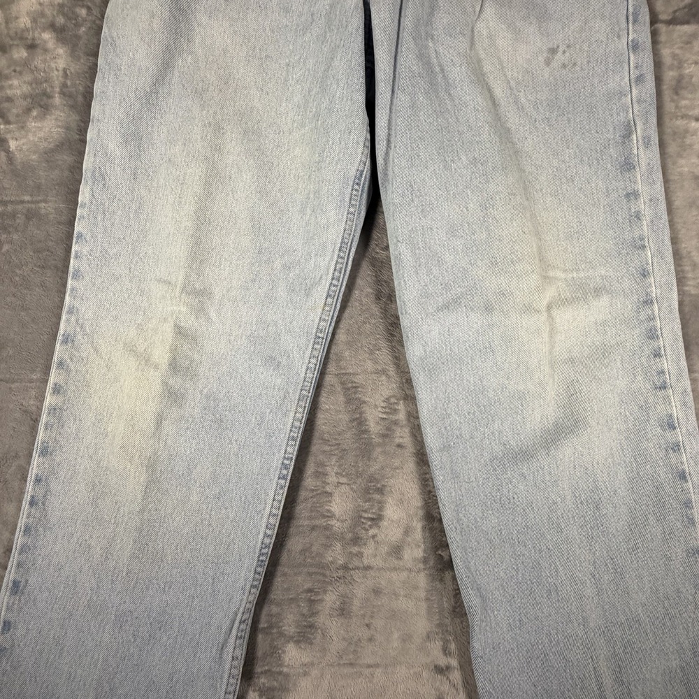 Vintage Eddie Bauer Jeans Men's 36x34 Fits 34x33 Relaxed Baggy Skate Grunge 90s - Picture 4 of 16